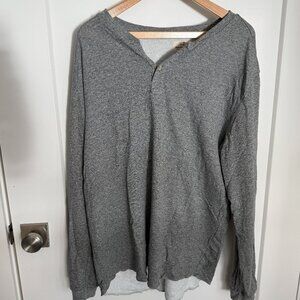Men's Marine Layer XL Grey Long Sleeve Shirt